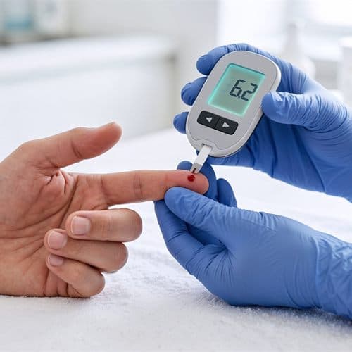 Análisis de agua, azúcar y tensión en Farmacia Garrido, Silleda