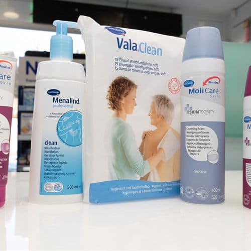 Productos de salud y cuidado de la piel en Farmacia Garrido, Silleda